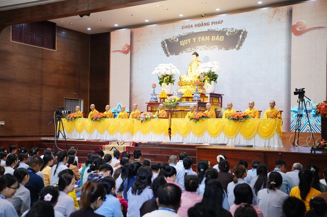 Lễ Quy y Tam Bảo – lần 3/2024