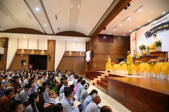 Lễ Quy y Tam Bảo – lần 3/2024