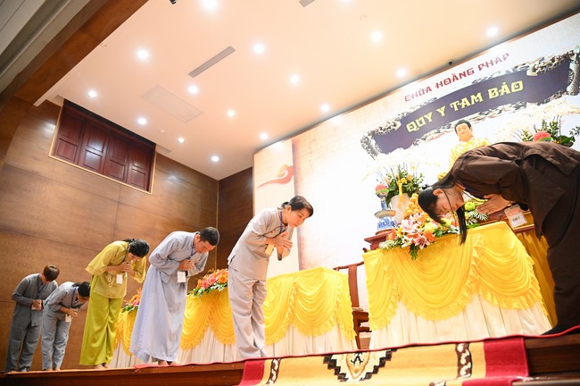 Lễ Quy y Tam Bảo – lần 3/2024