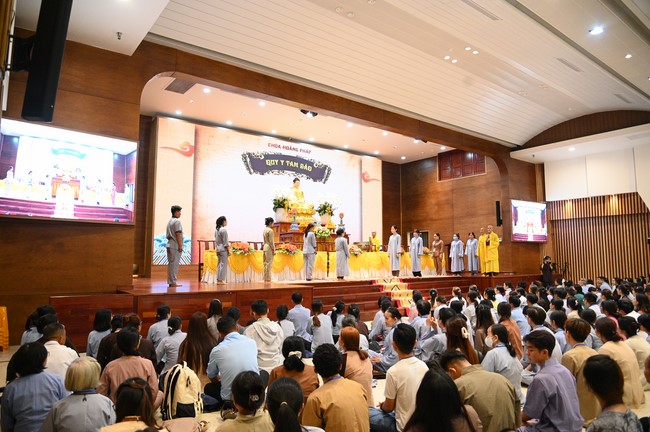 Lễ Quy y Tam Bảo – lần 3/2024