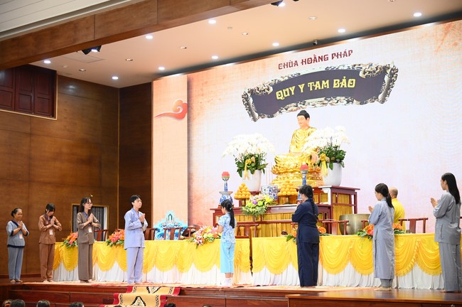 Lễ Quy y Tam Bảo – lần 3/2024