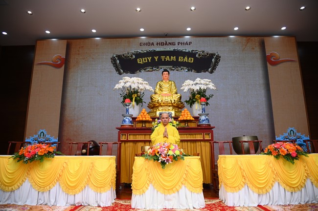 Lễ Quy y Tam Bảo – lần 3/2024