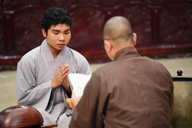 The Ordination Ceremony on Oct. 24th, Year of the Dragon