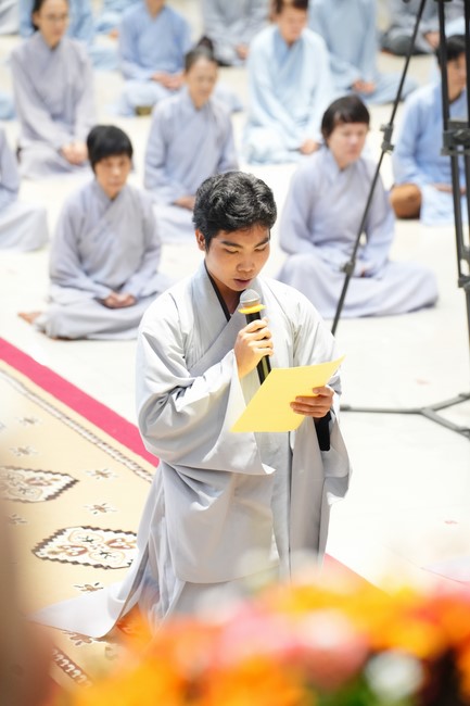 The Ordination Ceremony on Oct. 24th, Year of the Dragon