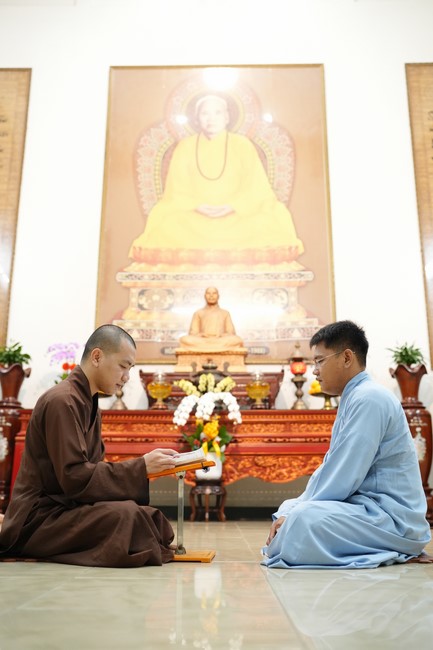 The Ordination Ceremony on Oct. 24th, Year of the Dragon