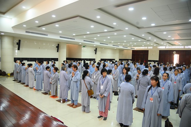 Opening the 104th Seven-Day Retreat