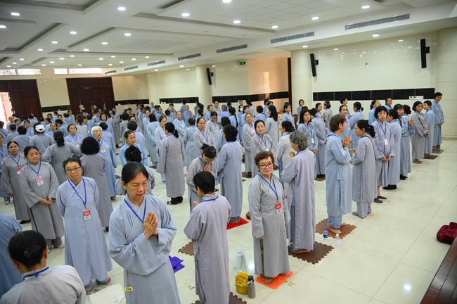 Opening the 104th Seven-Day Retreat