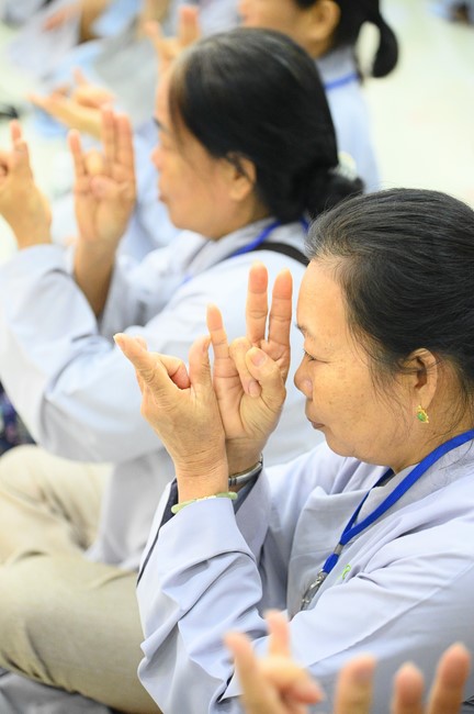 Opening the 104th Seven-Day Retreat