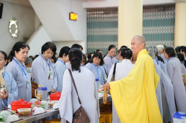 Opening the 104th Seven-Day Retreat