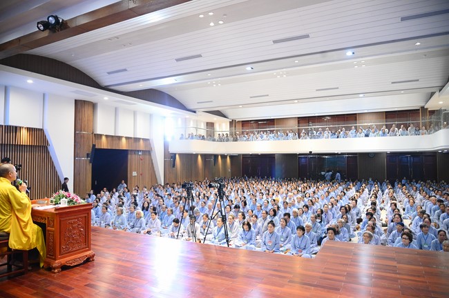 Opening the 104th Seven-Day Retreat