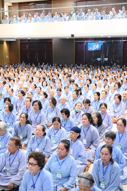 Opening the 104th Seven-Day Retreat