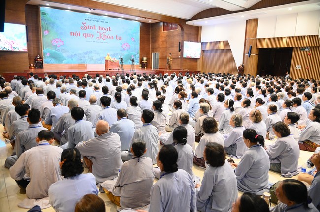 Opening the 104th Seven-Day Retreat