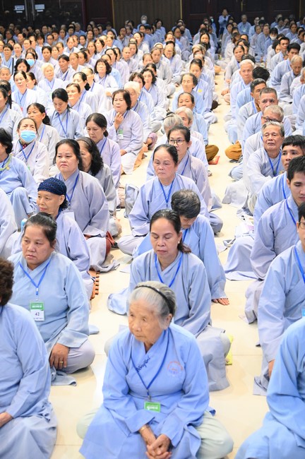 Opening the 104th Seven-Day Retreat