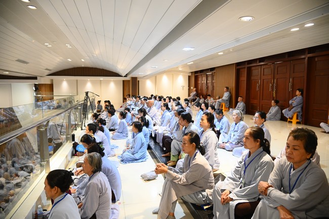 Opening the 104th Seven-Day Retreat