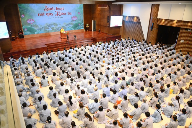 Opening the 104th Seven-Day Retreat