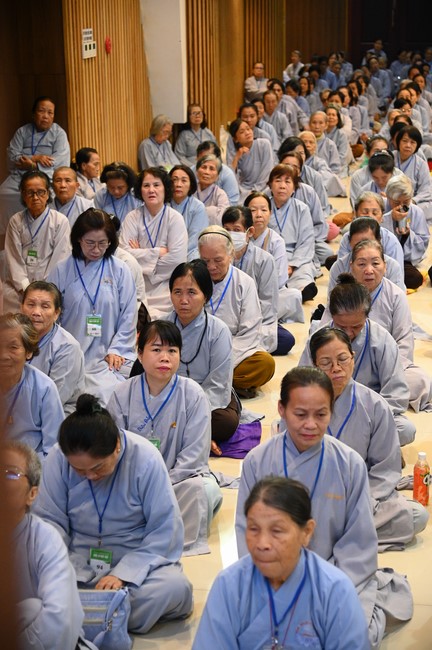 Opening the 104th Seven-Day Retreat