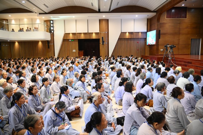 Opening the 104th Seven-Day Retreat