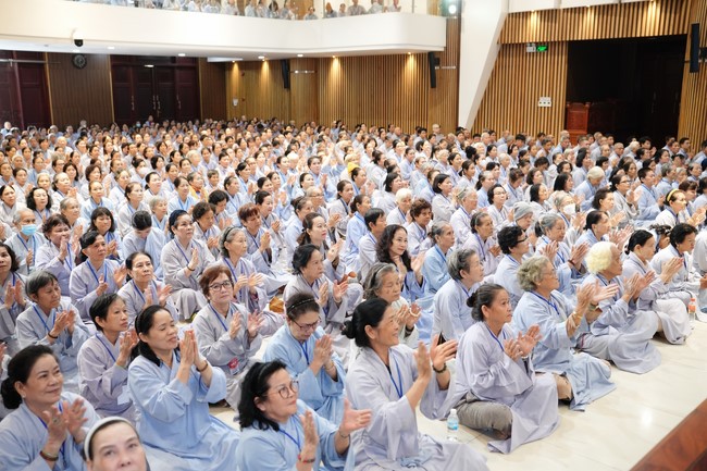 Opening the 104th Seven-Day Retreat