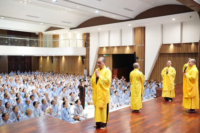 Opening the 104th Seven-Day Retreat