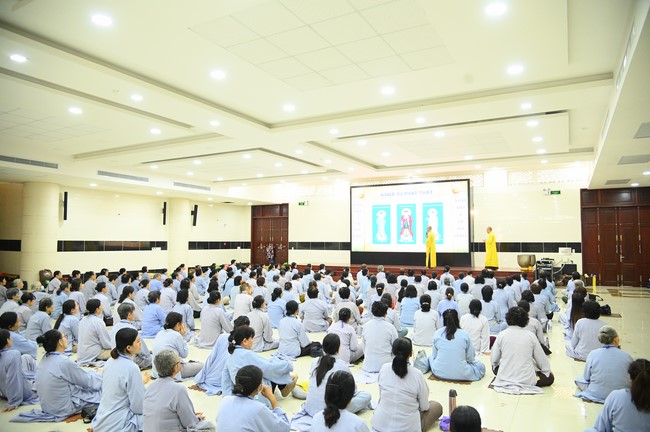 Opening the 104th Seven-Day Retreat