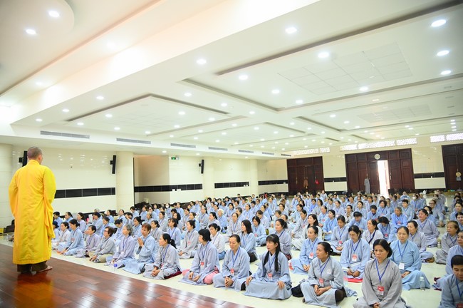 Opening the 104th Seven-Day Retreat