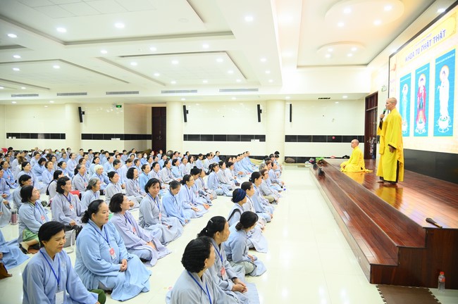 Opening the 104th Seven-Day Retreat