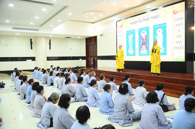 Opening the 104th Seven-Day Retreat