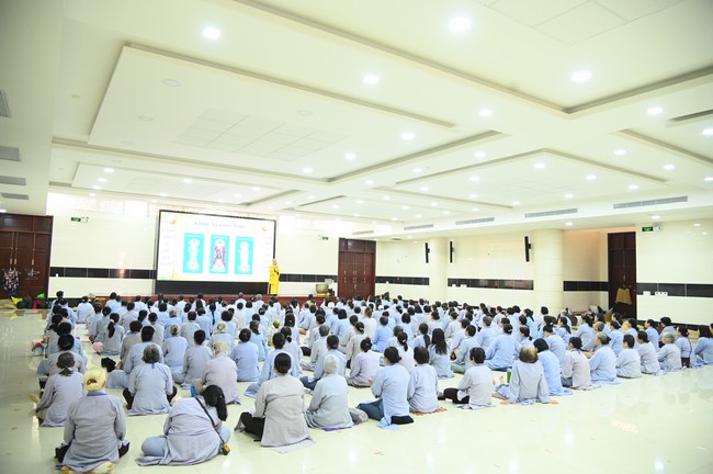 Opening the 104th Seven-Day Retreat