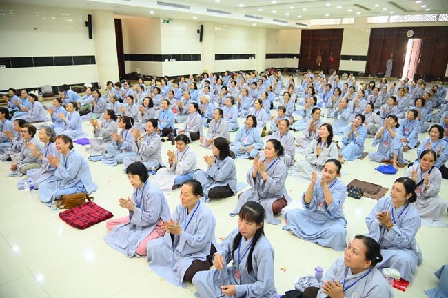 Opening the 104th Seven-Day Retreat