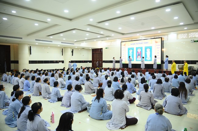 Opening the 104th Seven-Day Retreat