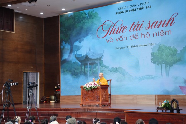 Pháp thoại “Thức tái sinh và vấn đề hộ niệm” – Thượng toạ Thích Phước Tiến – KTPT lần 104