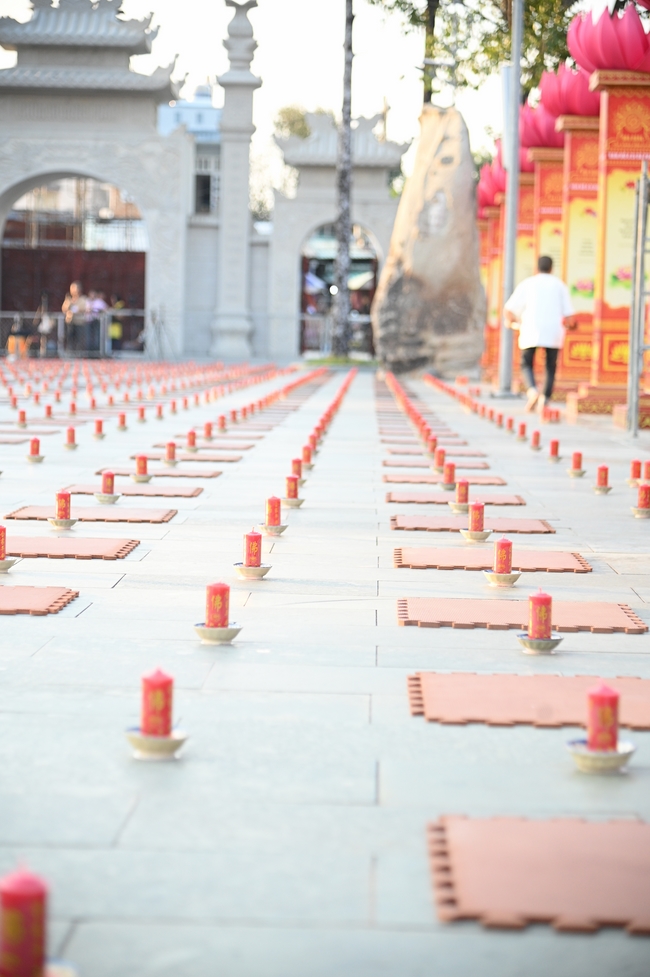 Trước Giờ G đêm hoa đăng kỷ niệm đức Phật A-di-đà