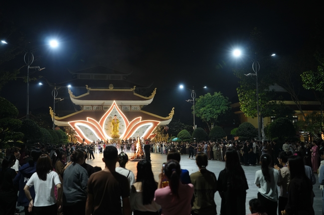 Youthful colors at the campfire night