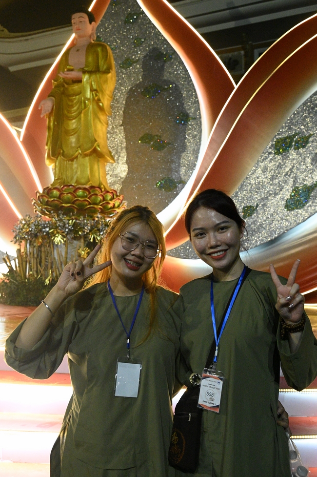 Youthful colors at the campfire night