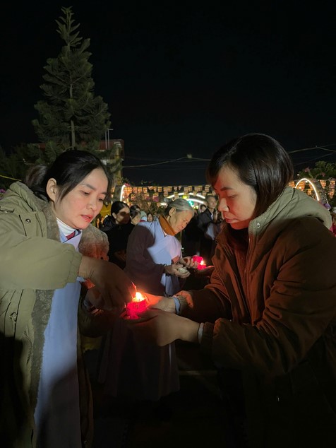 Candle Lighting Ceremony to commemorate Amitabha’s Buddha in 2024 at Dong Cao Pagoda – Thanh Hoa