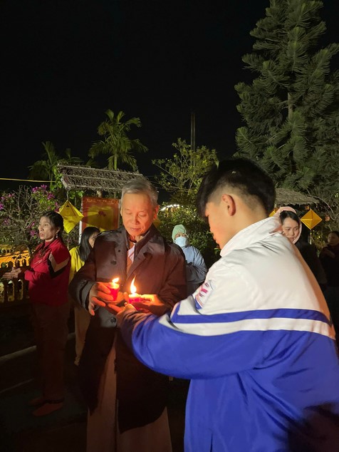 Candle Lighting Ceremony to commemorate Amitabha’s Buddha in 2024 at Dong Cao Pagoda – Thanh Hoa