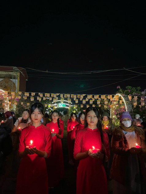 Candle Lighting Ceremony to commemorate Amitabha’s Buddha in 2024 at Dong Cao Pagoda – Thanh Hoa
