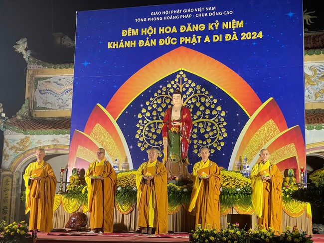 Candle Lighting Ceremony to commemorate Amitabha’s Buddha in 2024 at Dong Cao Pagoda – Thanh Hoa