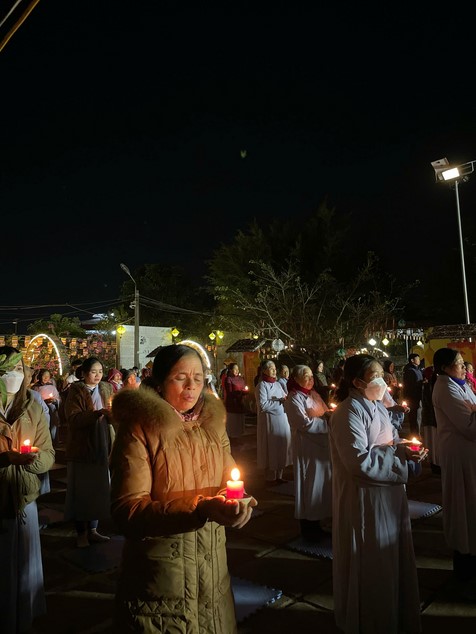 Candle Lighting Ceremony to commemorate Amitabha’s Buddha in 2024 at Dong Cao Pagoda – Thanh Hoa