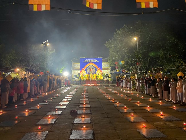 Candle Lighting Ceremony to commemorate Amitabha’s Buddha in 2024 at Dong Cao Pagoda – Thanh Hoa