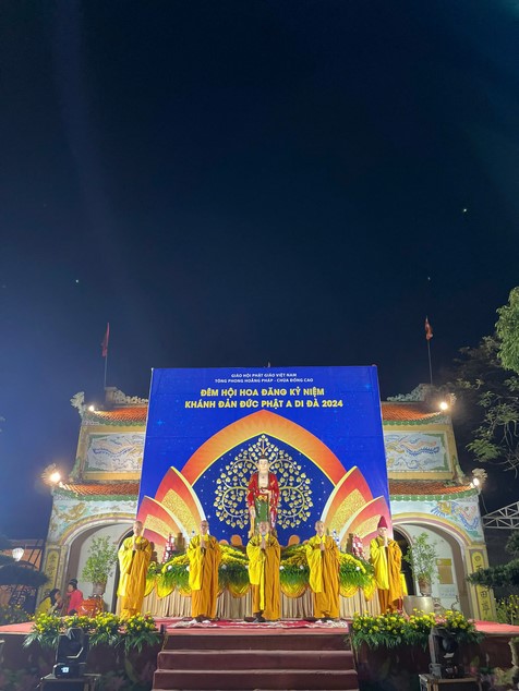 Candle Lighting Ceremony to commemorate Amitabha’s Buddha in 2024 at Dong Cao Pagoda – Thanh Hoa
