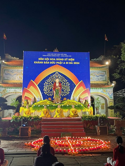 Candle Lighting Ceremony to commemorate Amitabha’s Buddha in 2024 at Dong Cao Pagoda – Thanh Hoa
