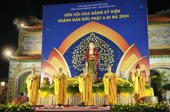 Candle Lighting Ceremony to commemorate Amitabha’s Buddha in 2024 at Dong Cao Pagoda – Thanh Hoa