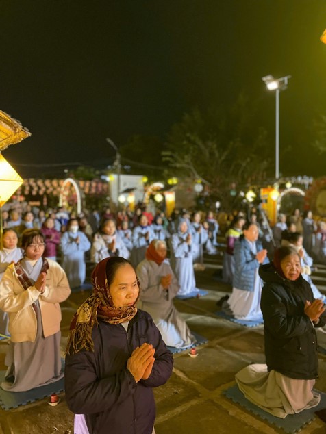 Candle Lighting Ceremony to commemorate Amitabha’s Buddha in 2024 at Dong Cao Pagoda – Thanh Hoa