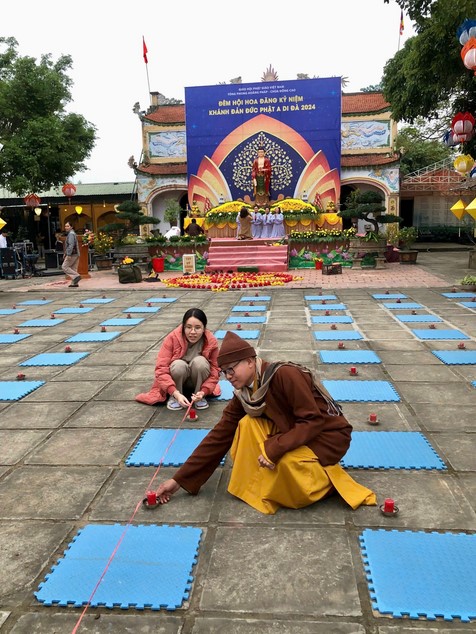Candle Lighting Ceremony to commemorate Amitabha’s Buddha in 2024 at Dong Cao Pagoda – Thanh Hoa