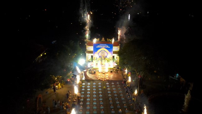 Candle Lighting Ceremony to commemorate Amitabha’s Buddha in 2024 at Dong Cao Pagoda – Thanh Hoa