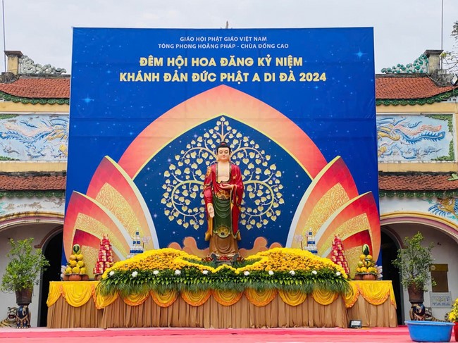 Candle Lighting Ceremony to commemorate Amitabha’s Buddha in 2024 at Dong Cao Pagoda – Thanh Hoa