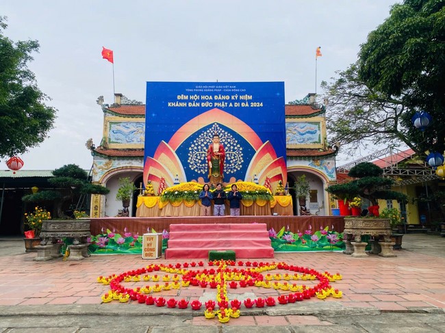 Candle Lighting Ceremony to commemorate Amitabha’s Buddha in 2024 at Dong Cao Pagoda – Thanh Hoa