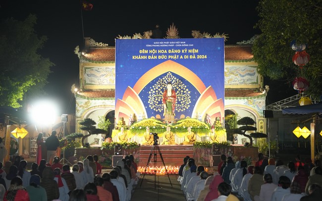 Candle Lighting Ceremony to commemorate Amitabha’s Buddha in 2024 at Dong Cao Pagoda – Thanh Hoa