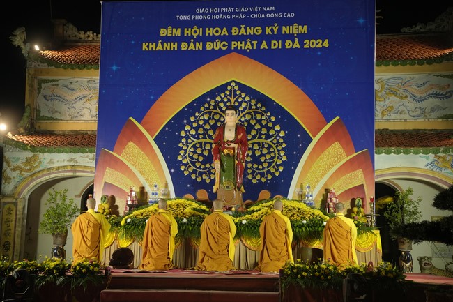 Candle Lighting Ceremony to commemorate Amitabha’s Buddha in 2024 at Dong Cao Pagoda – Thanh Hoa